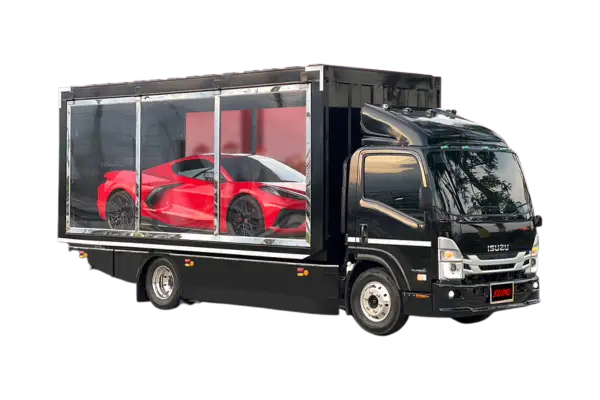 รถสไลด์ตู้ใส รถตู้ของขวัญ